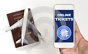 Using smartphone for E Ticket and online ticket for Plane travel