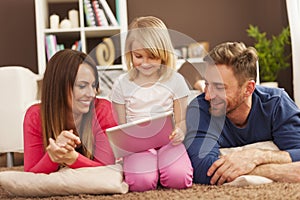 Using tablet together