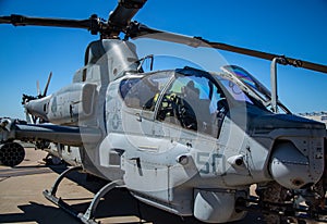 U.S. Marine Apache Attack Helicopter