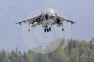 USMC AV-8B Harrier in Anchorage, Alaska