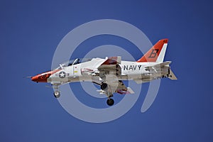 USN T-45C Goshawk landing at NAF El Centro in 1016