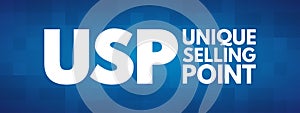 USP - Unique Selling Point acronym
