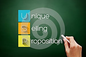 USP - Unique Selling Proposition acronym