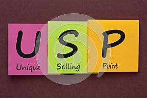 USP Unique Selling Proposition photo