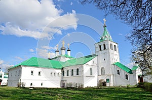 Uspenskaya church in Aleksandrovskaya Sloboda, Vladimir region, Golden ring of Russia photo