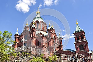 Uspenski Cathedral Uspenskin katedraali, Helsinki, Finland