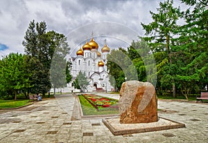 Uspenskiy Cathedral in Yaroslavl