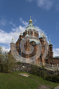 Uspensky cathedral in Helsinki