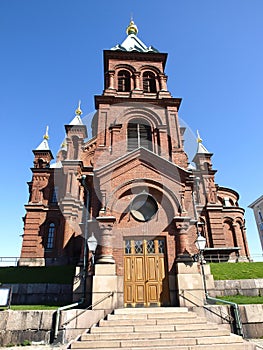 Uspensky Cathedral in Helsinki photo
