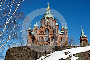 Uspensky Cathedral, Helsinki, Finland photo