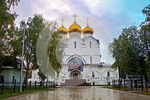 The Uspensky Cathedral in Yaroslavl, Russia