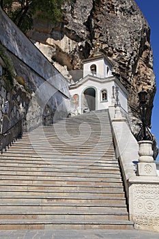 Uspensky a cave monastery in Crimea