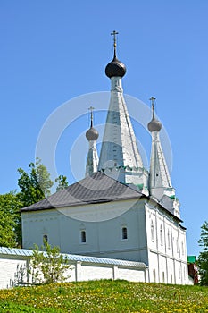 Uspensky Marvellous church in Alekseevsky convent. Uglich, Yaroslavl region