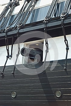 USS Constellation Cannon