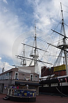 USS Constellation Historic Ship in Baltimore, Maryland