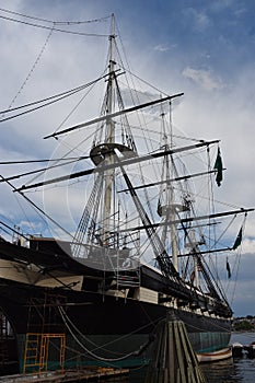 USS Constellation Historic Ship in Baltimore, Maryland