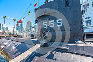 USS Dolphin AGSS-555 American Submarine