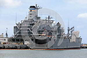 USS Missouri BB-63 at Pearl Harbor