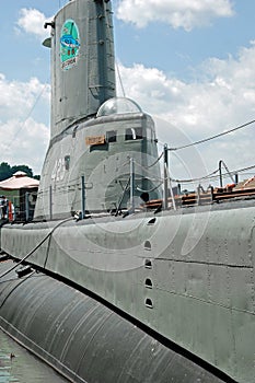 USS Torsk Submarine in Baltimore Inner Harbor