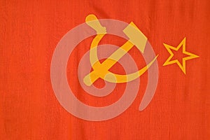 The USSR flag