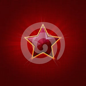 USSR Victory Day Red Star photo