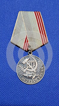 USSR World War II Soviet medal badges