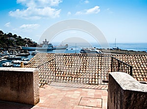 Ustica island view. Sicily