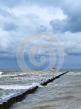 Ustka port Poland baltic sea photo