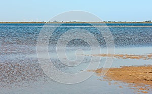 Ustrychne lake Lazurne, Kherson Region, Ukraine