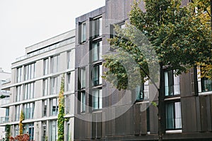 The usual residential building in Berlin in Germany