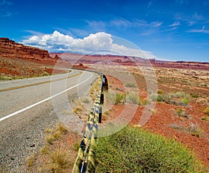 Utah 95 in Frye Canyon