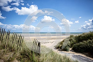 Utah Beach. The D-Day landing beach, Normandy, France