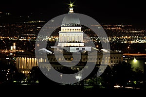 Utah Capitol Building @ Night