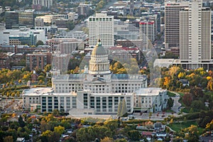 Utah Capitol and Salt Lake City