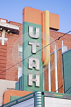 Utah cinema marquee photo