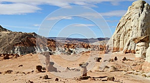 Utah: Grand Staircase Escalante - The Toadstools Area