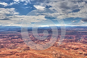 Utah-Needles Overlook-view of Canyonlands National Park