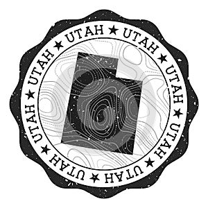 Utah outdoor stamp.
