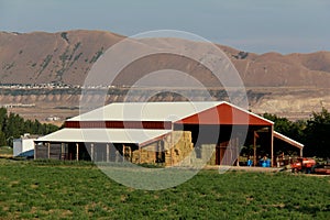 Utah Red Pole Barn