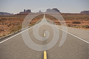 Utah Route 163 - Monument Valley Movie Location