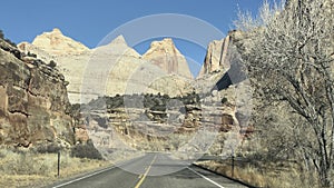 Utah`s scenic route 24 - Hanksville - Capitol Reef