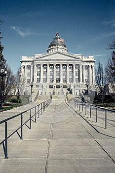 Utah State Capital, downtown salt lake city, Utah