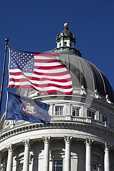 Utah State Capitol. Salt Lake City, Utah, USA