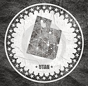 Utah state map