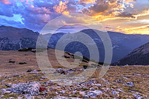 Ute Crossing Tundra Sunset