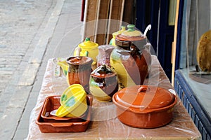 Utensils for clay kitchen