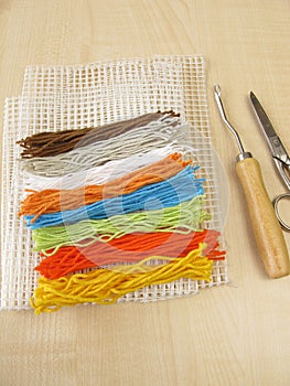 Utensils for knotting