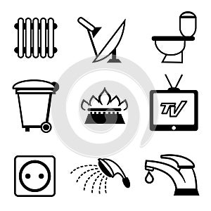 Utilities icons