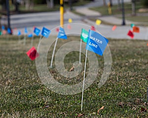 Utility Flags Marker