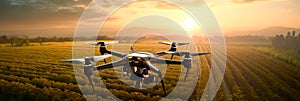 Utilize drones equipped with sensors and cameras to monitor crop health, detect diseases, and optimize planting patterns